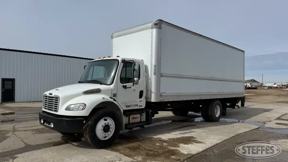 2012 Freightliner M2 Single Axle Boxed Truck
