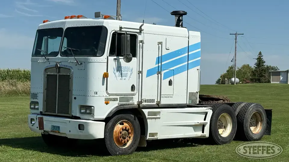 1989 Kenworth K100 Cabover Truck with Sleeper