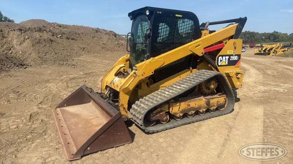 2018 CAT 299D2 Tracked Skid Steer
