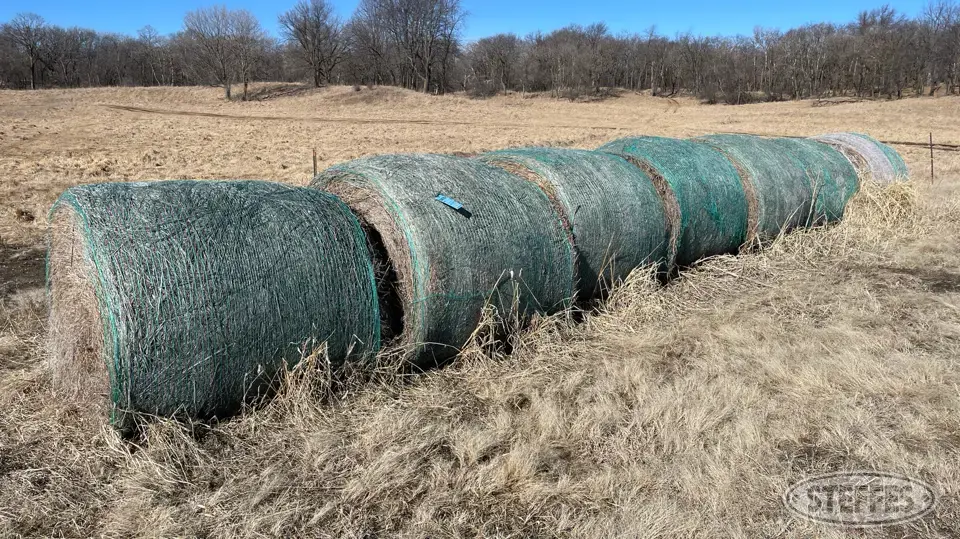 (15) bales 5x5 Forage