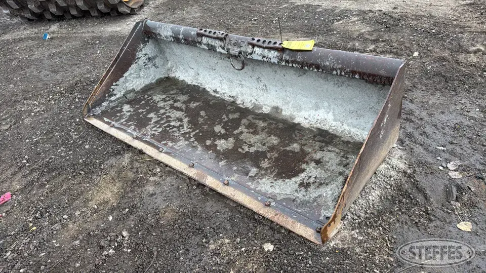 Bobcat skid steer bucket