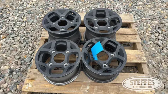 (4) Polaris RZR ATV wheels