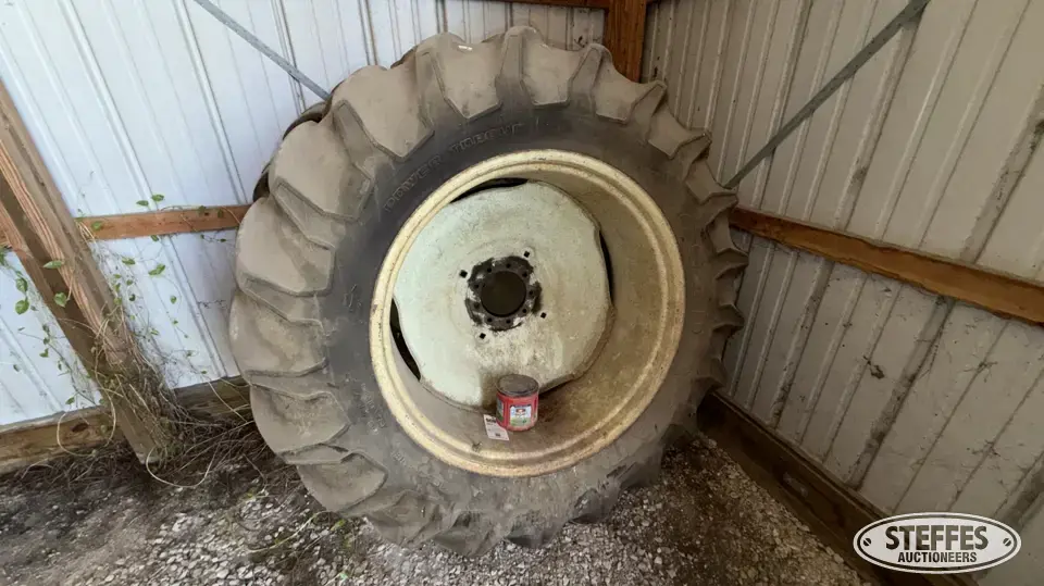 (2) Goodyear 18.4-38 tires Tractor-Implement Tire
