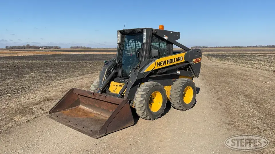 2008 New Holland L180 Wheeled Skid Steer