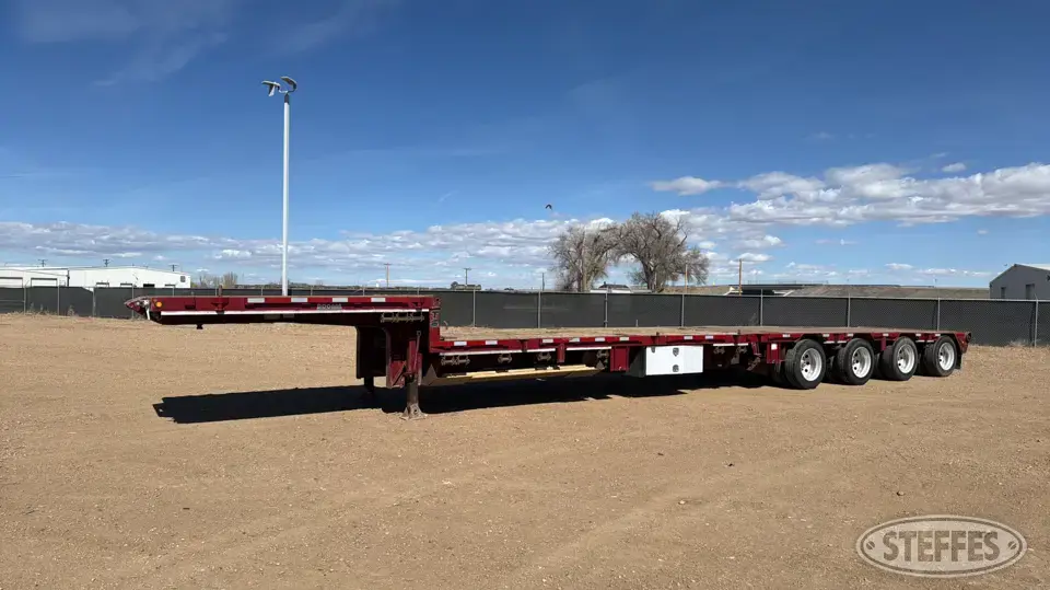 2014 Doonan 532DDB1DEKEB extendable Step Deck Trailer