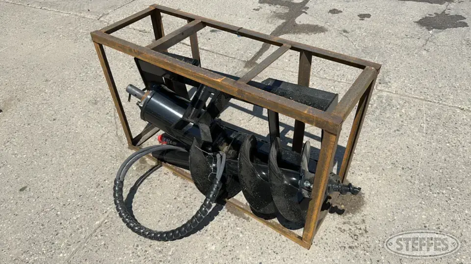 Mower King SSECAG-Y Skid Steer Augers-Post Driver