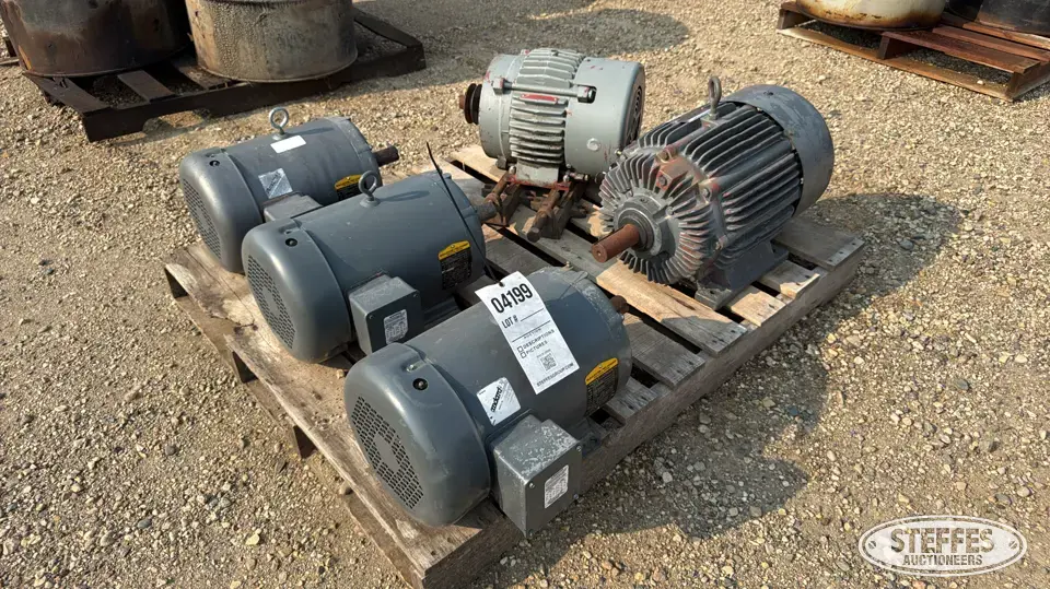 (5) Electric motors Farm Support Item