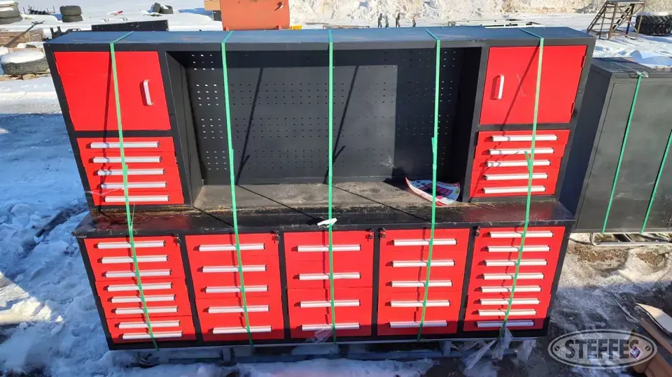 Steelman 10FT-40D-01B Storage and Bench