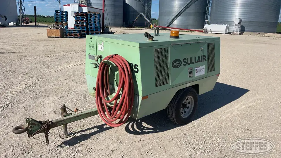 Sullair 185 DPQ JD Air Compressor