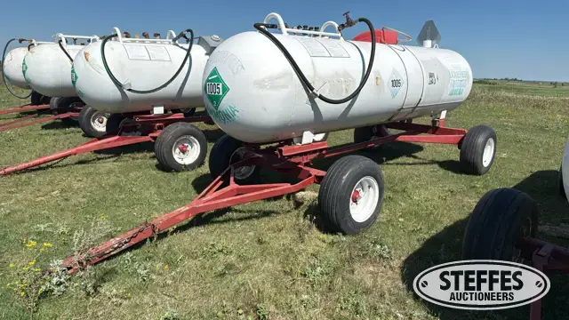 Trinity 1,000 gal. NH3 tank