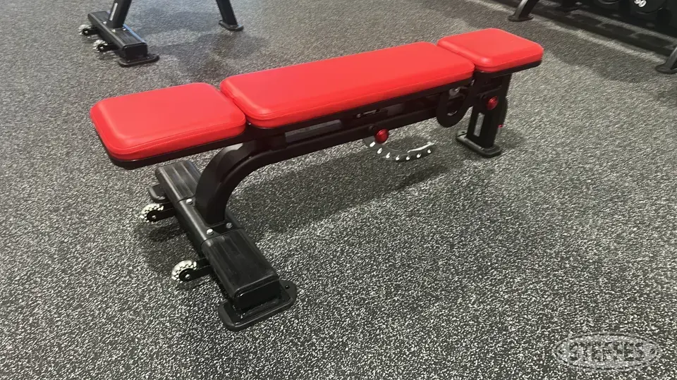 Nautilus multi-adjustable bench Personal Property