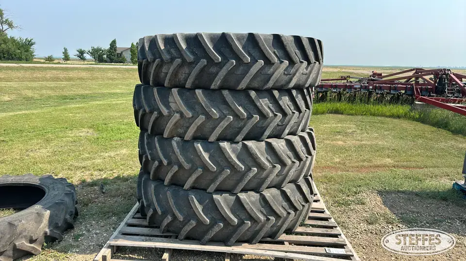 (4) Michelin 480/80R50 tires Tractor-Implement Tire