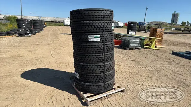 (8) Headway HLD811 11R22.5 tires