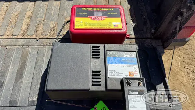 (2) Fence chargers