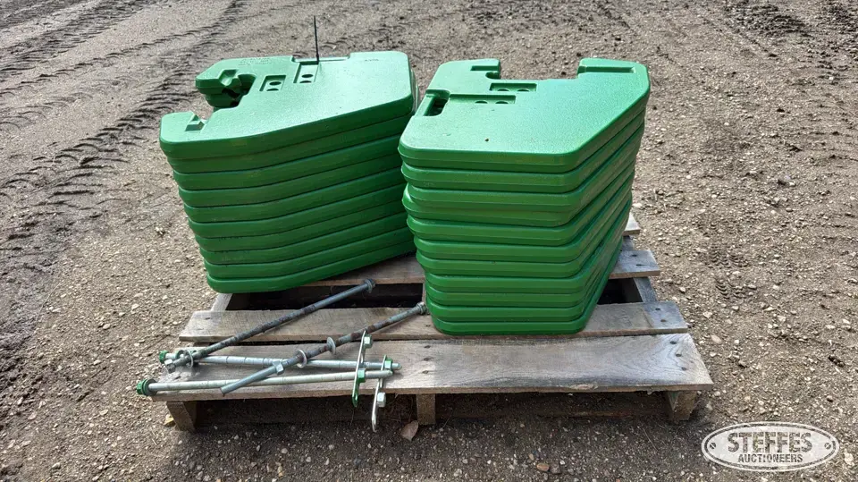 (22) John Deere suitcase weights Ag Equipment Part