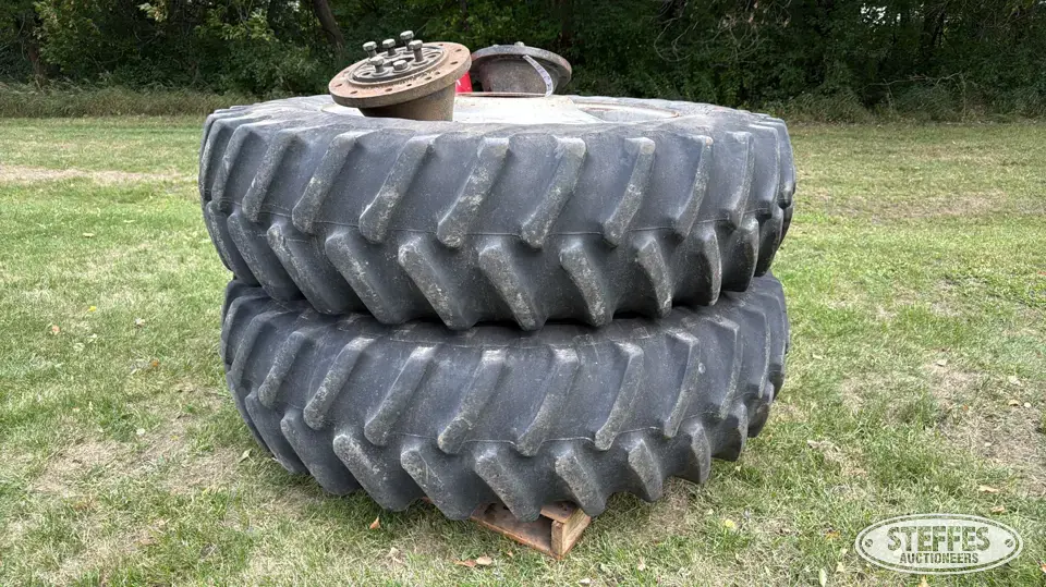 (2) Firestone 18.4R42 tractor tires Tractor-Implement Tire