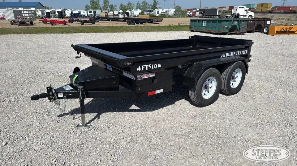 2026 Industrias America FT510 Bumper Dump Trailer