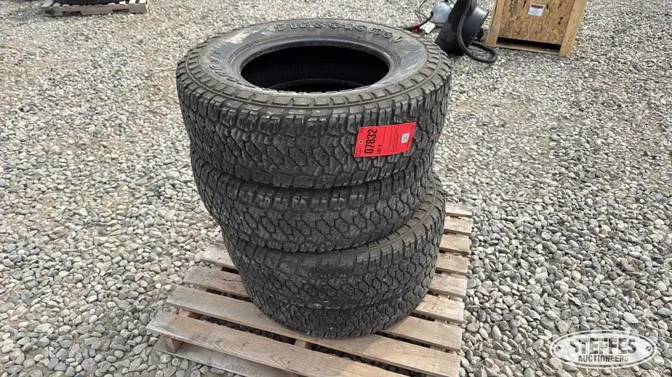 (4) Firestone Destination 245/75R17 tires Passenger-Light Truck Tire