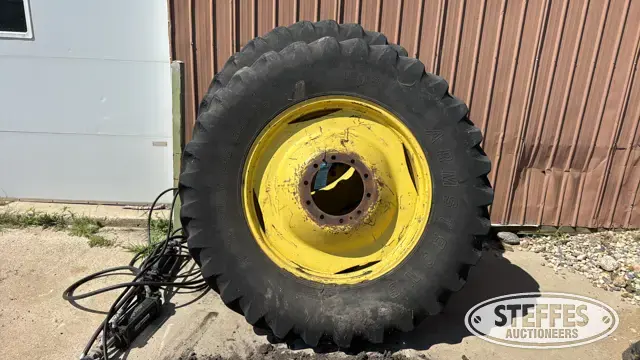 (2) Armstrong 18.4R38 tires