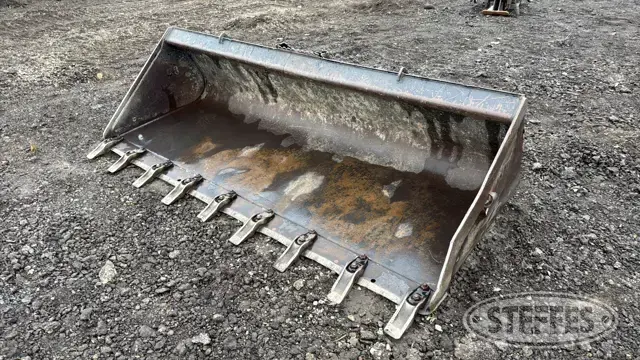 CAT skid steer dirt bucket