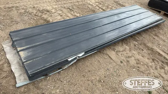 Approx. (100) corrugated steel sheets