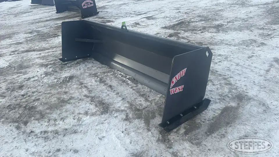 2024 Industrias America G8 Skid Steer Snow Pushers and Snowblower
