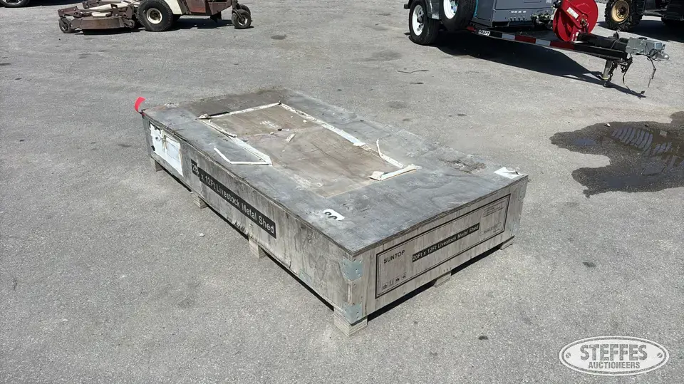 Suntop livestock metal shed Farm Support Item