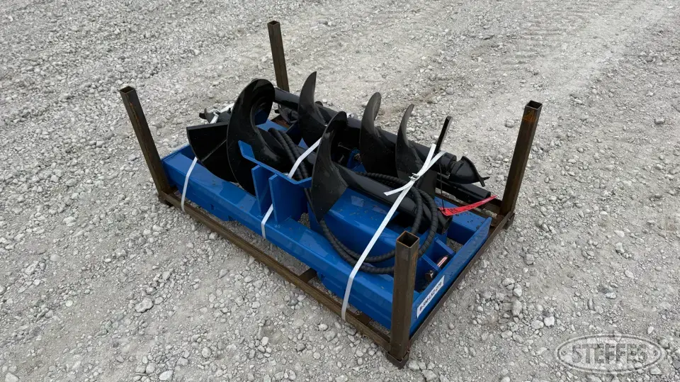 GIYI auger Skid Steer Augers-Post Driver