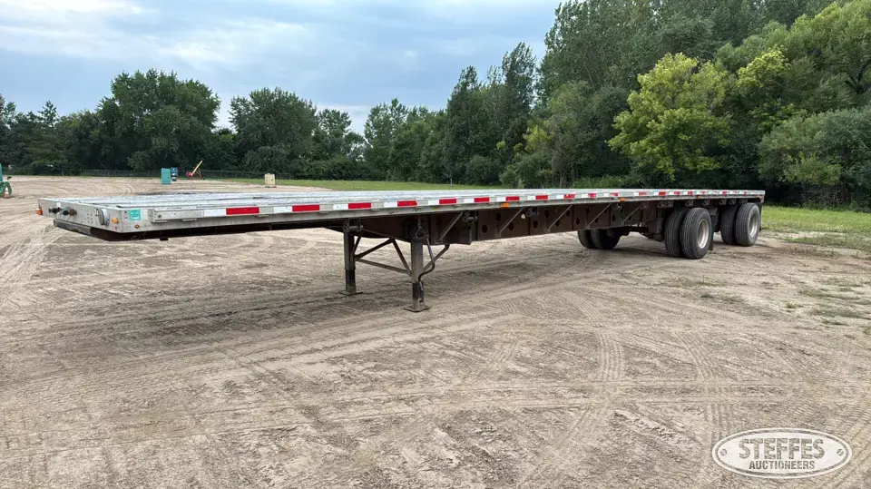 2001 Transcraft Semi Flatbed Trailer