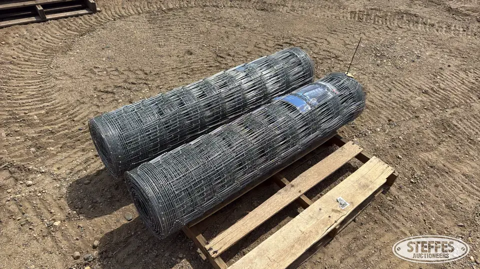 (2) Fence rolls Business Inventory