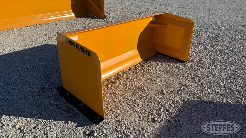 2026 Industrias America SP07 Skid Steer Snow Pushers and Snowblower