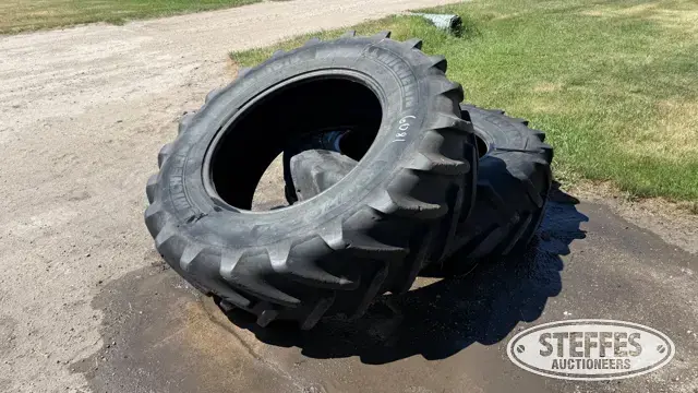 (2) Michelin 480/70R34 tires