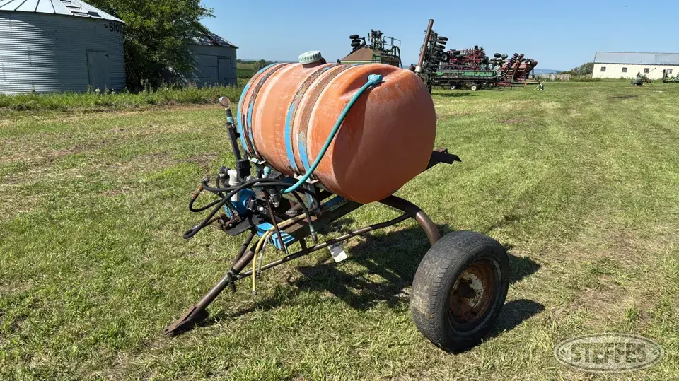 Shop-built pull-type yard sprayer Lawn Sprayers and Spreader
