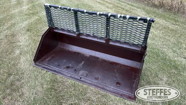 Skid steer bucket