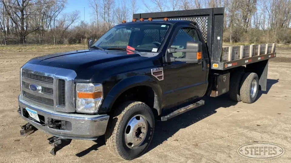 2008 Ford F-350 Flatbed Truck