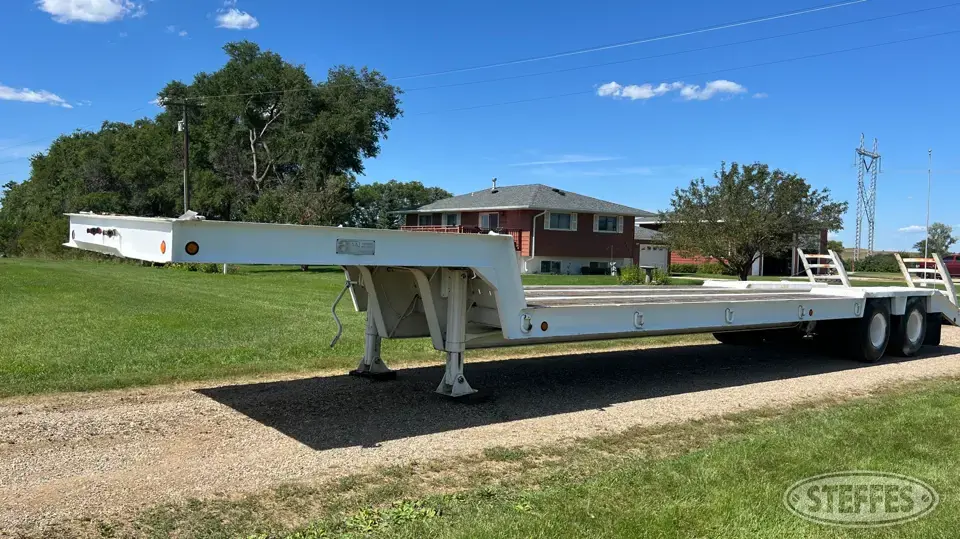 1976 Ashdown Mfg. Step Deck Trailer
