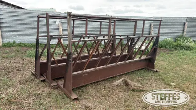 (3) Livestock feed bunk walls