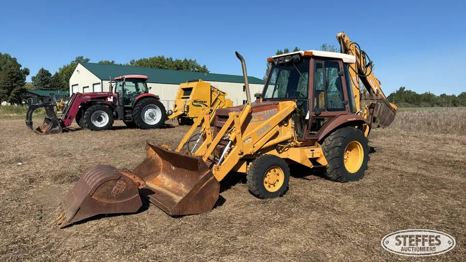 1989 Case 580K Loader Backhoe