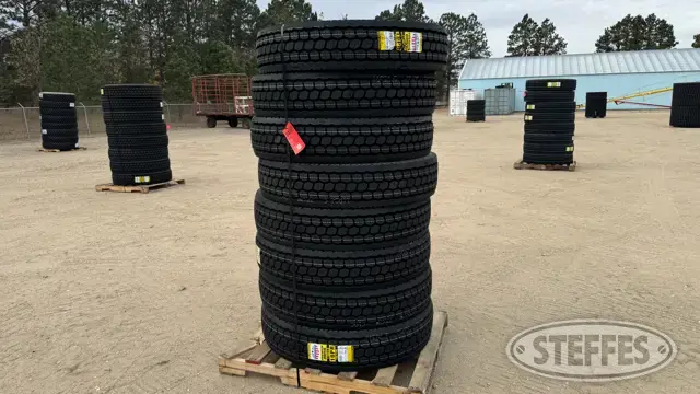 (8) Zwarthz 152/149L 11R24.5 Tires