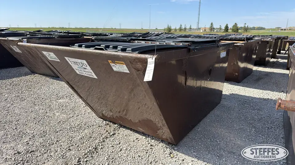 (6) 6 yd. dumpsters General Business Support Item