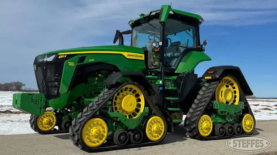 2023 John Deere 8RX 370 Track Tractor