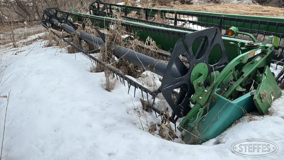1996 John Deere 930F Flex Head