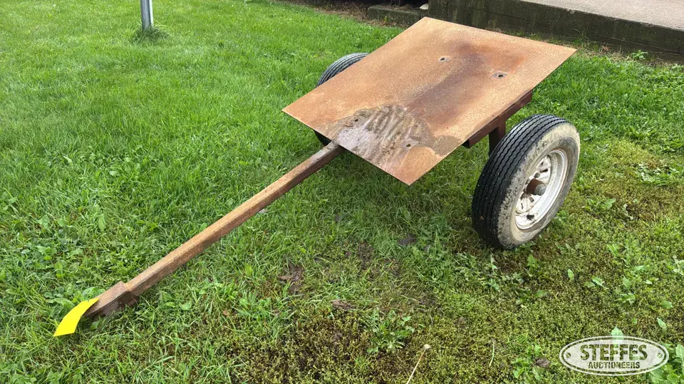 Steel utility trailer