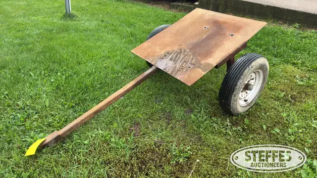 Steel utility trailer