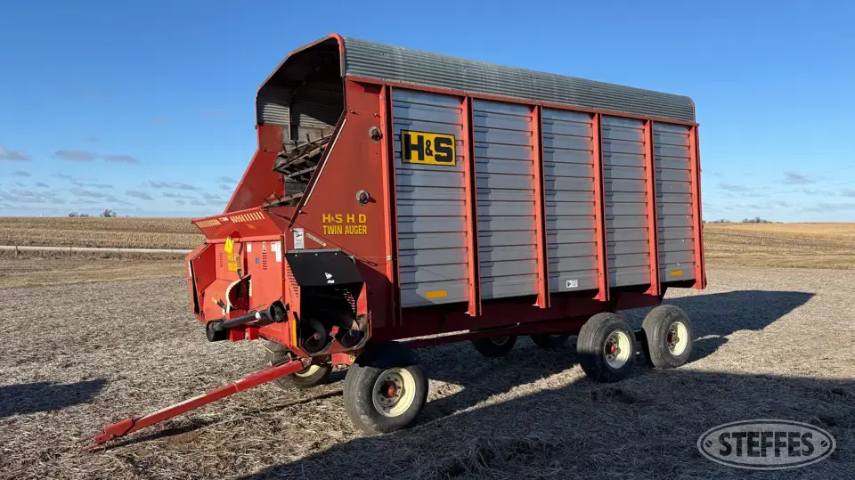 H&S HD Twin Auger Forage Wagon
