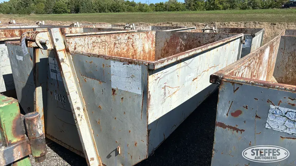 (2) 10 yd. roll-off dumpsters Construction Support Item