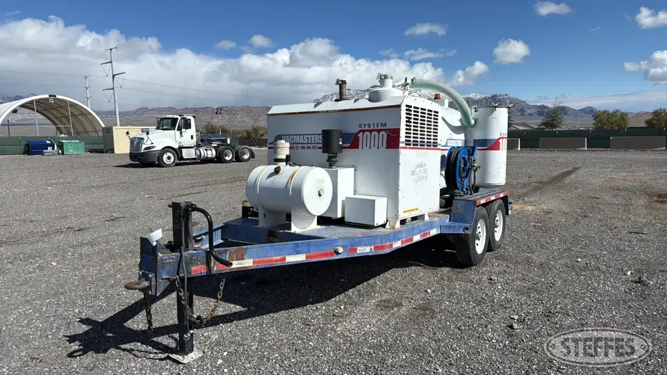 Vacmasters System 1000 Vacuum Trailer