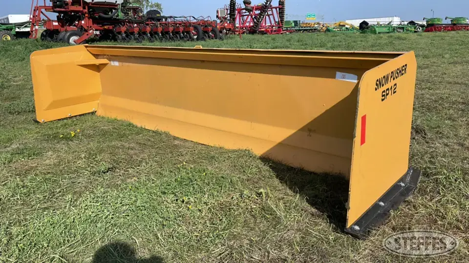 2023 Industrias America SP12 Skid Steer Snow Pushers and Snowblower
