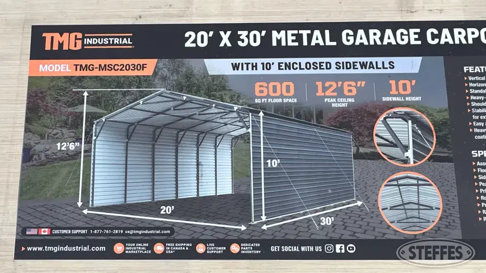 2025 TMG MSC2030F Farm Support Item