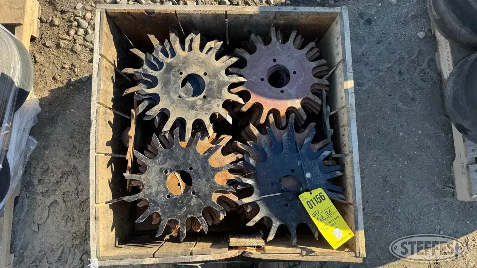 Martin asst. spiked wheels Ag Equipment Part
